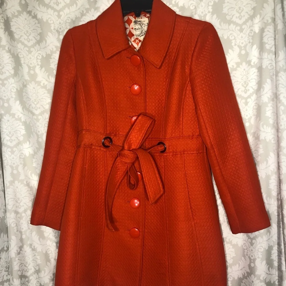 Tulle Short Trenchcoat S